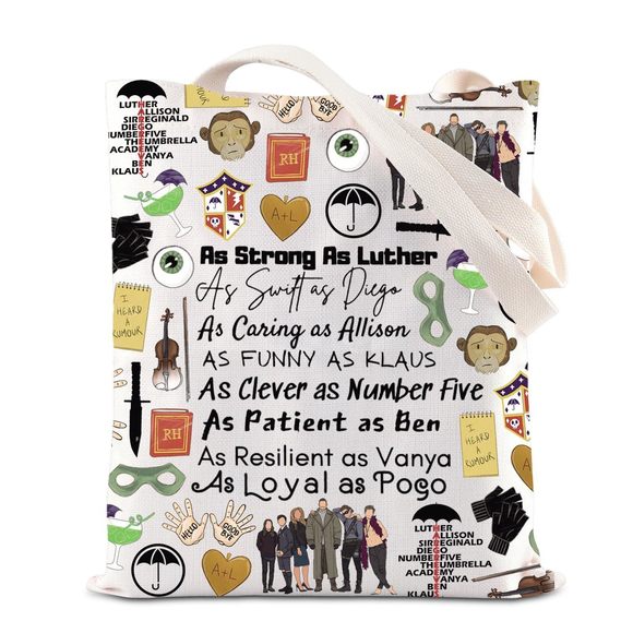 Tv Series Merchandise Tote Bag Umbrella Shoulder Bag Academy Team :') - Picture 1 of 6